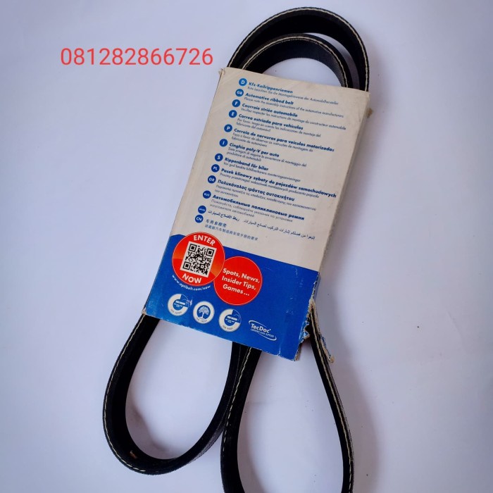 Cod - Fanbelt Bmw N42 E46 318 6Pk1870 Optibelt Made In Germany Kode 078