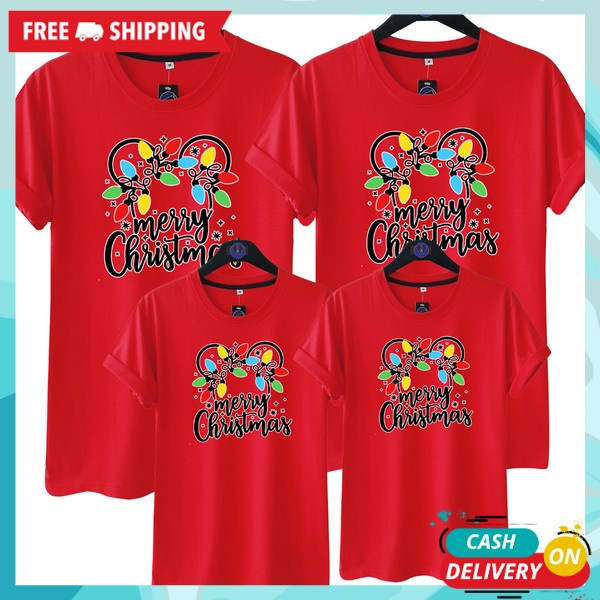 Baj Marry Chrisnas Cowo Cewe Remaja Tshirt Bunda Maria Terbaru Kasual Tshert Baju Natalan Kaoa Impor