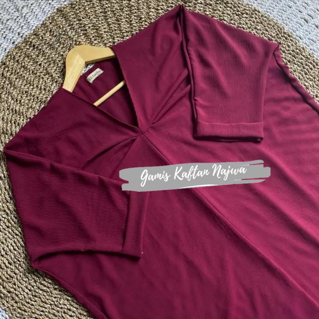 [LIMITED] BEST PRODUCT NEW GAMIS KAFTAN TIARA CRINGKEL PREMIUM