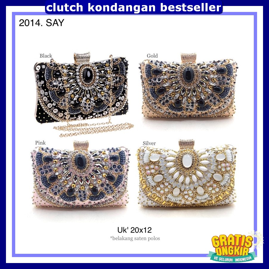 Tas Pesta Mewah Elegan Import Taa Perempuan Kondangan Impor Dompet Anak Remaja Perempuan Tas Kecil W