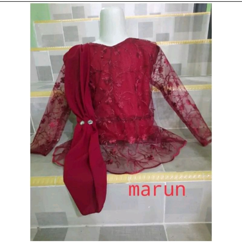 ATASAN KEBAYA MAURA ANAK TK-SD KELAS 1