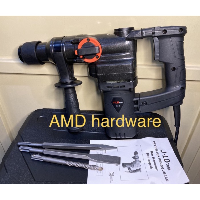 Mesin Rotary Hammer Bor Bobok Beton Tembok 5Kg Jld J26-1 Sds + J-26
