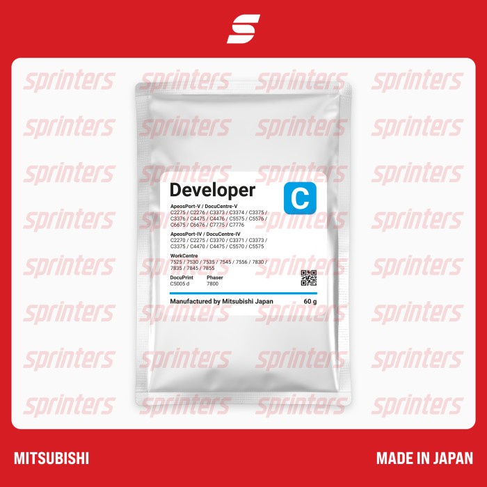 Developer 60G Xerox Ap-Iv C3370 C3371 C3375 C4470 C4475 C5570 C5575 Promo Terbaru