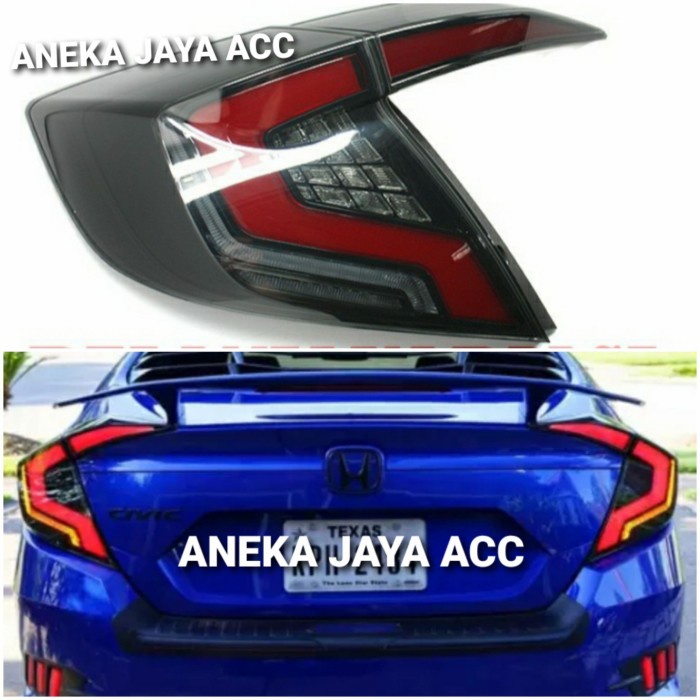[Original] Stoplamp Civic Turbo 2016 - 2020 Ceremonial - Sein Running Terbatas