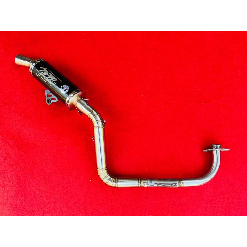 Knalpot Samlong Emblem Laser APX RACING All Metic Original APX Racingexhaust