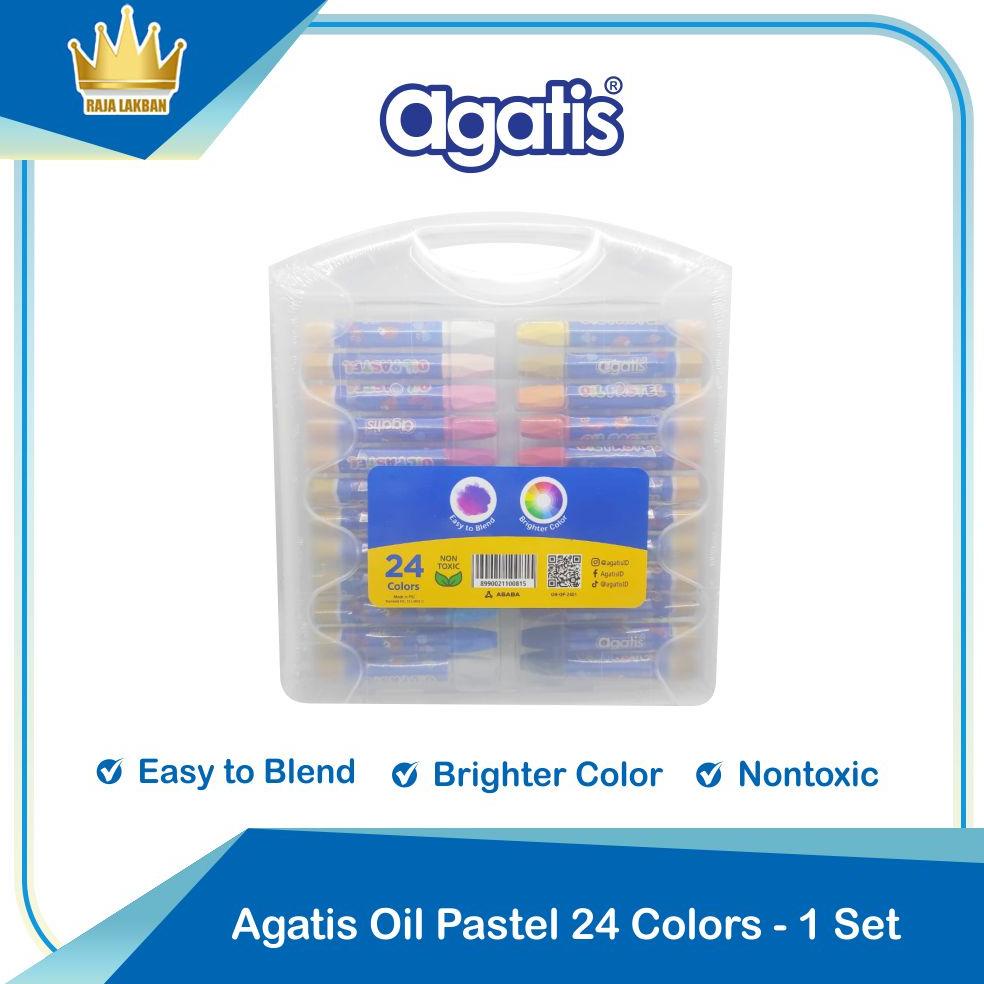 

Terlaris Crayon / Oil Pastel Agatis 24 Warna - 1 Set Promo