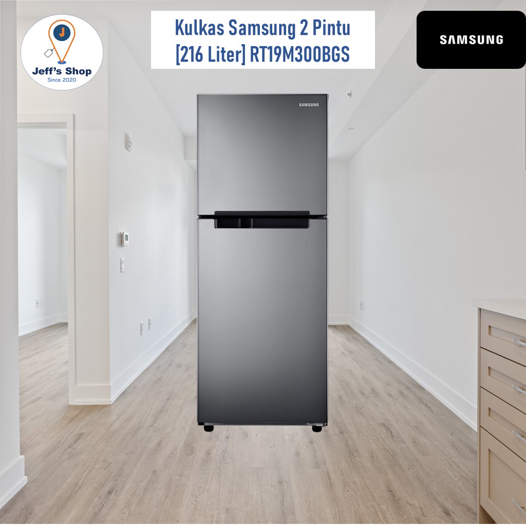 Kulkas Samsung 2 Pintu [216 Liter] RT19M300BGS