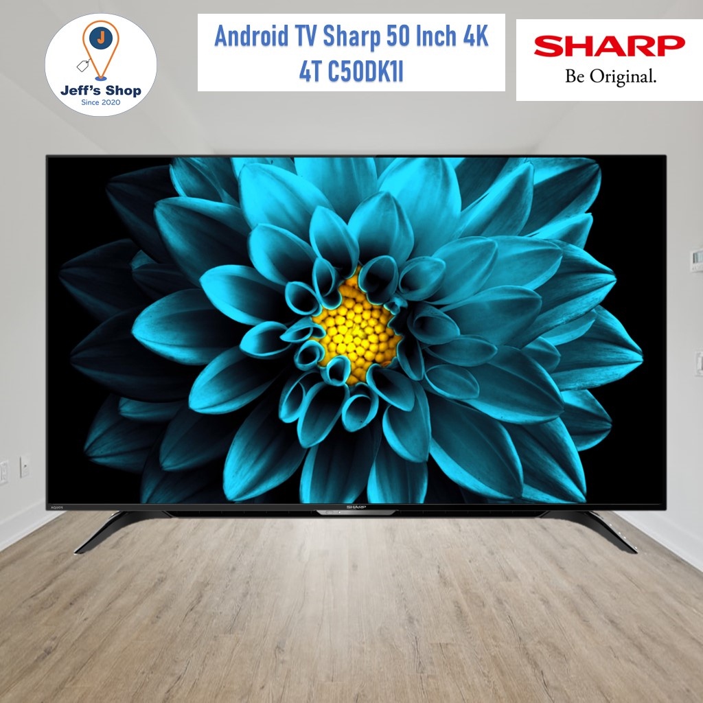 LED Android TV Sharp 50 Inch 4k-HDR 4T C50DK1I