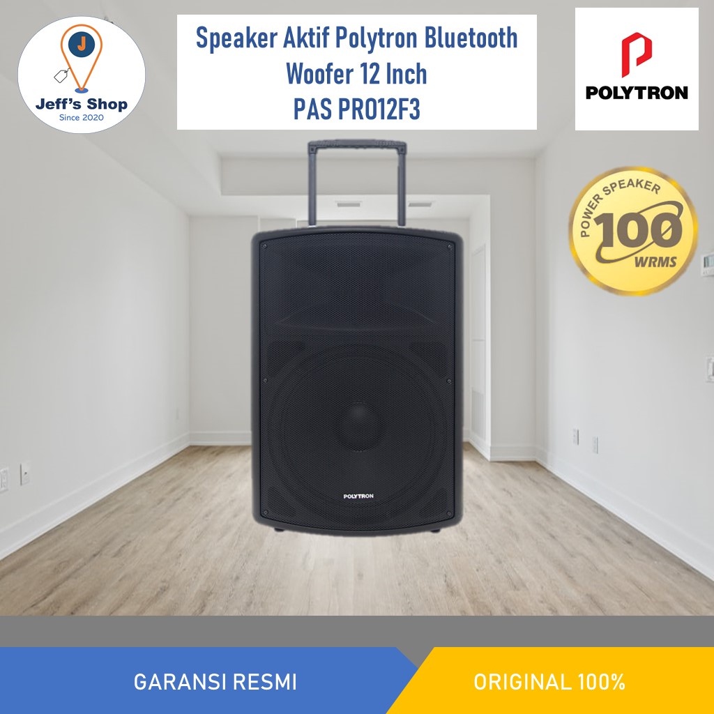 Polytron Speaker Aktif Profesional [Woofer 12 Inch] PAS PRO12F3