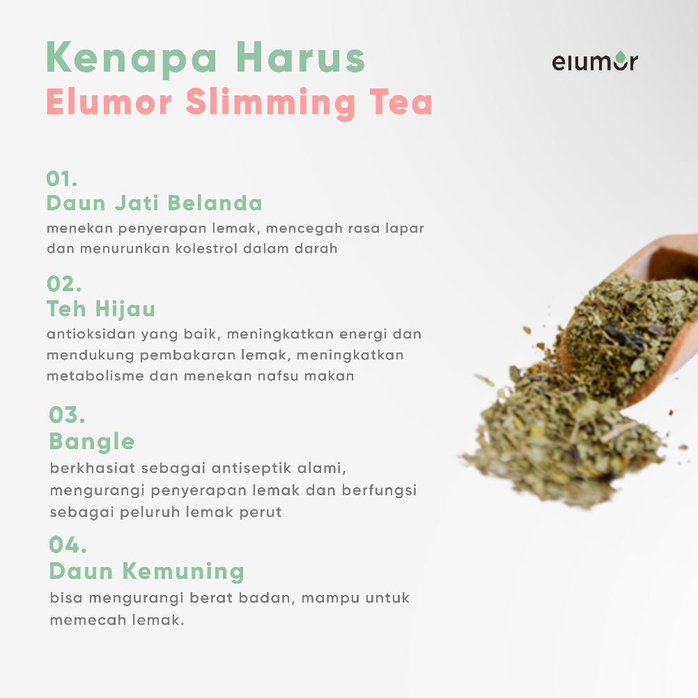 

Terbaru - Elumor Slimming Tea Isi 30 Kantong Teh (Teh Pelangsing Herbal Alami)/Produk Penurun Berat Badan/Teh Diet BPOM/Teh Pengurus Badan/Detox Tea/Minuman Penurun Berat Badan/Minuman Diet/Pelangsing Badan Cepat dan Ampuh ~