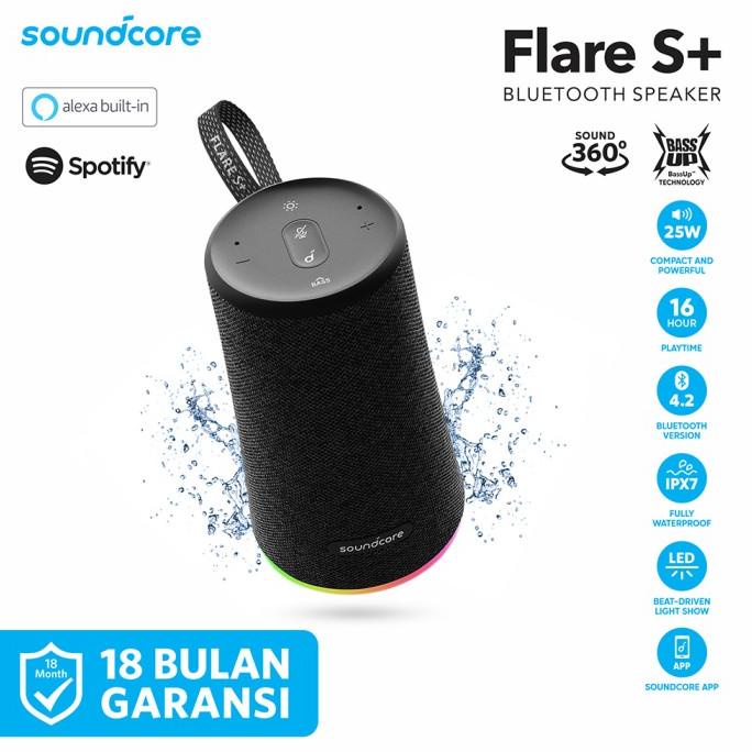 Speaker Bluetooth Anker Soundcore Flare S Plus - A3163