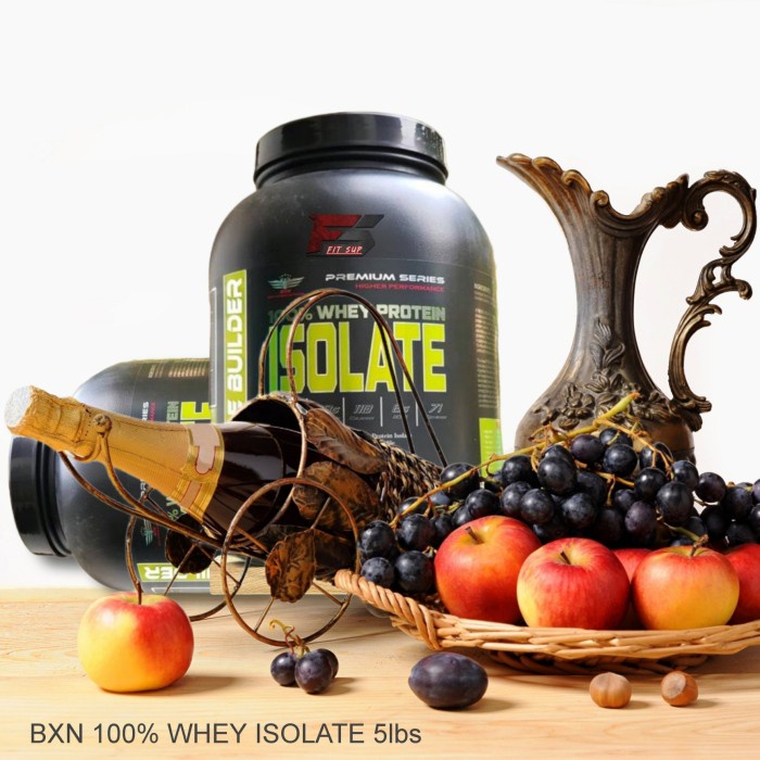 BXN WHEY PROTEIN ISOLATE 5 LBS BXN ISOLATE 5 LB 100% whey isolate