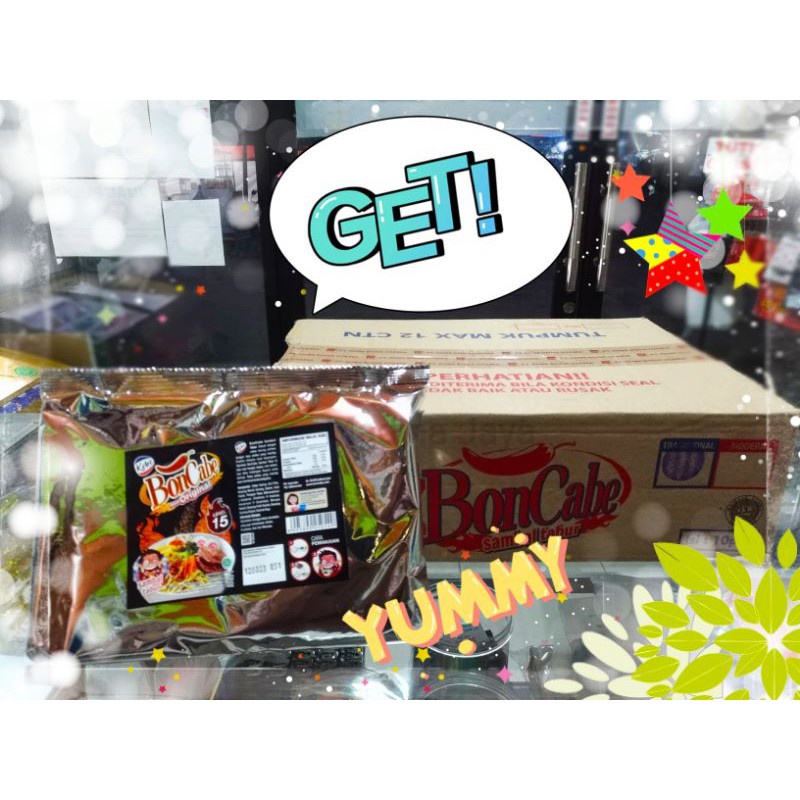 

Boncabe Sambal Tabur Level 10 15 /Kobe Bon Cabe 10Bag X 230Gr /Dus