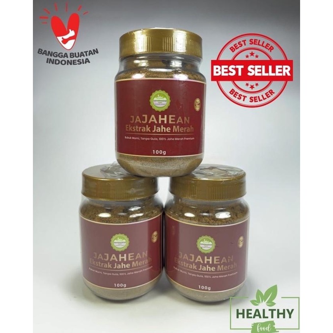 

Jahe Merah Ekstrak Bubuk Murni Tanpa Gula Original