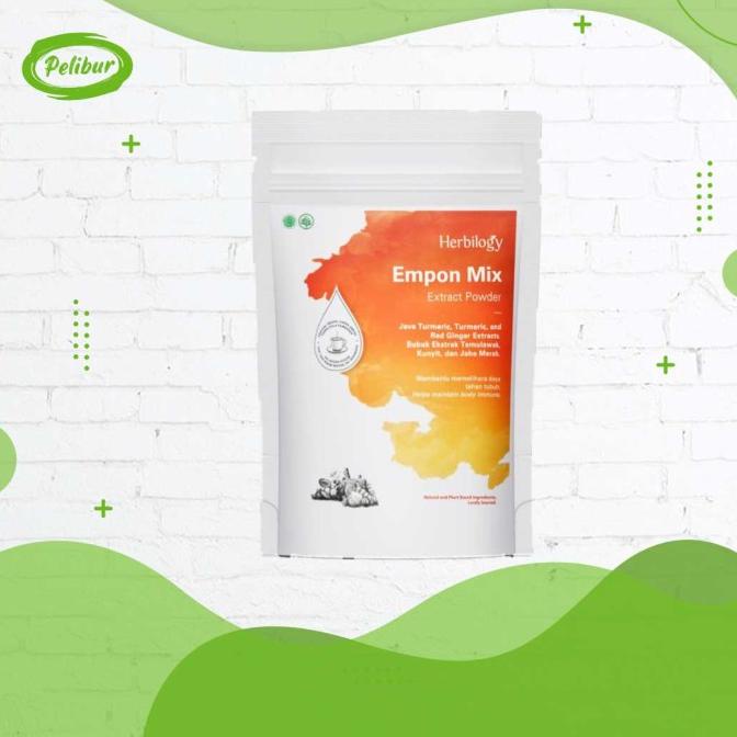 

Herbilogy Empon Mix (Bubuk ekstrak Kunyit, Temulawak, Jahe Merah) 100g