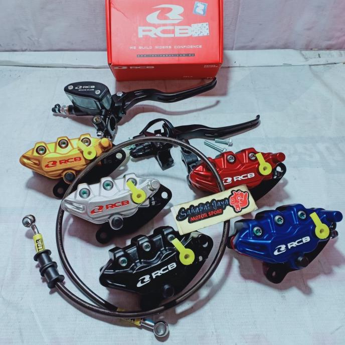 SALE Paketan Kaliper Master Rem Selang rem RCB Beat Scoopy Fi Vario 125 150 Termurah