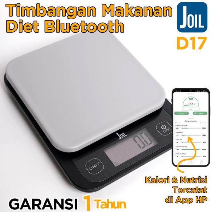 Timbangan Makanan Kalori Diet Bluetooth Smart Food Scale Digital Joil