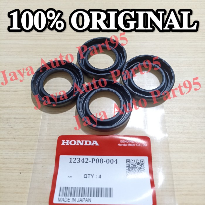 Karet Seal Busi Honda Crv Gen3 Gen 3 2007-2012 Original 4Pcs Kode Hm246