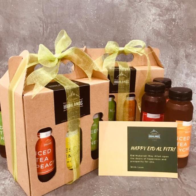 

Terbaru Lebaran Hampers Set Iced Tea Variety Pack With Custom Note, Gift Pack Original