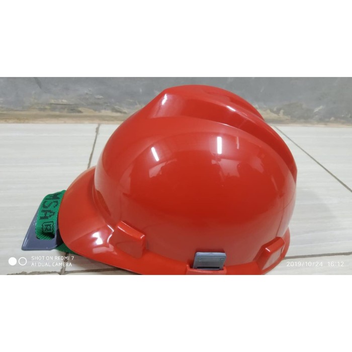 Termurah Helm Safety Proyek Merk Msa (Lokal) Warna Merah