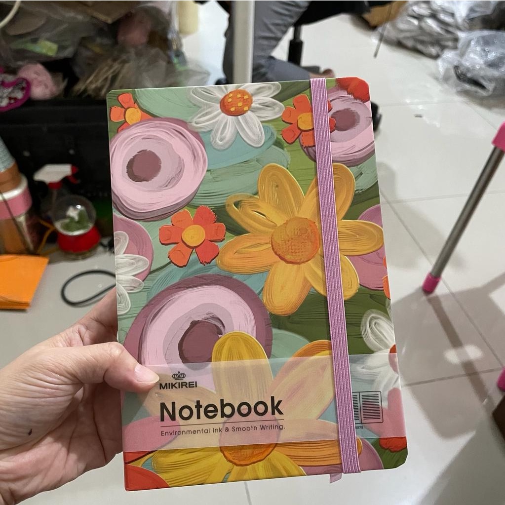 

Kirei Sunflower Tulip Hardcover Diary Note Book Planner A5 Ruled