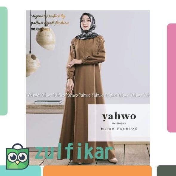 GAMIS PNS PEMDA WARNA KHAKI GAMIS PDH GURU SERAGAM PNS WANITA TERLARLA