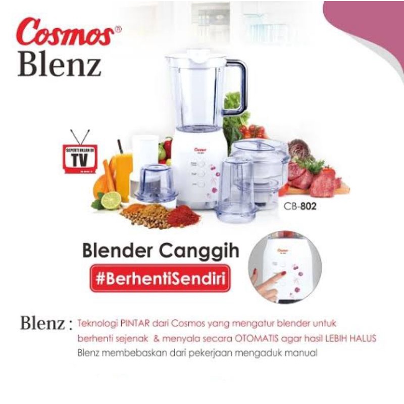 COSMOS BLENDER CB 802 BLENZ OTOMATIS
