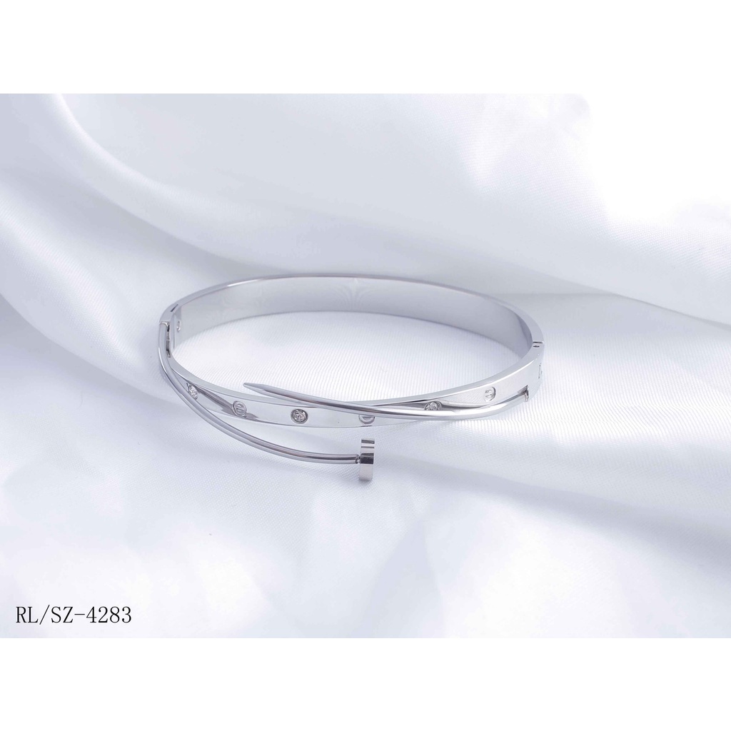 Gelang Titanium Permata Fashion Jewelry 4283