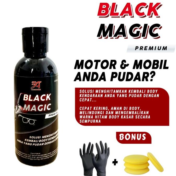 Penghitam Dasboard Plastik Body Motor Matic Permanen Semir Motor Kode 1201