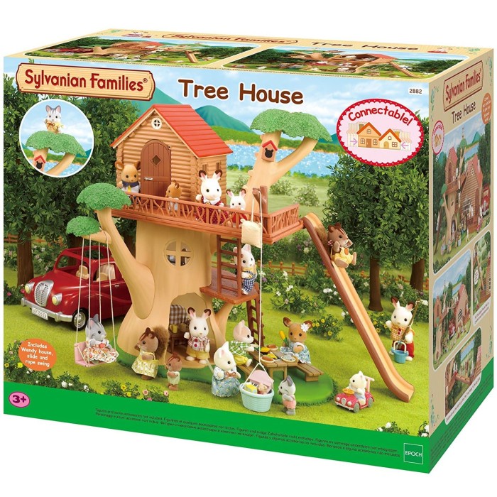 Mainan Koleksi Sylvanian Families Treehouse Ready