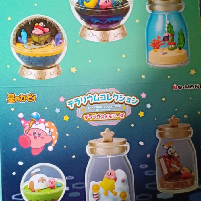 Terrarium Terarium Kirby Nintendo Diorama Miniatur Cute Aquari Rement Ready