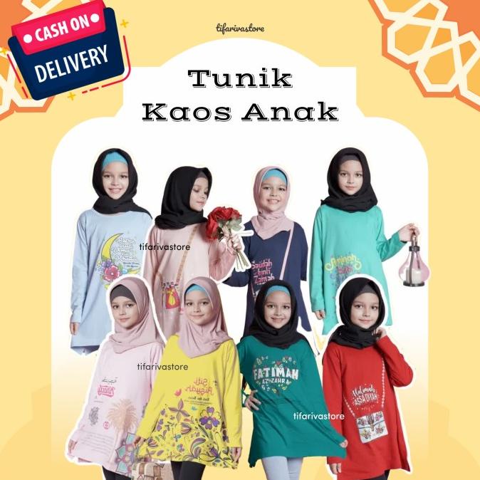 Baju atasan dress tunik anak remaja perempuan wanita cewe tanggung