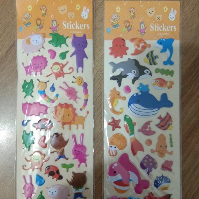 

Best Sales Sticker Animals - Sticker Binatang Timbul Limited Edition