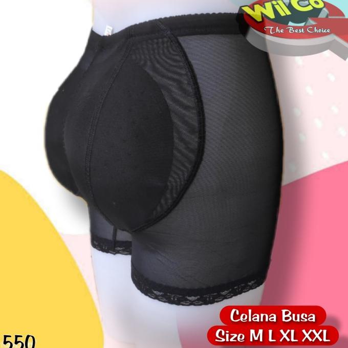 K550 | Celana Dalam Wanita Busa Tebal | Pantat Palsu | Bokong Palsu