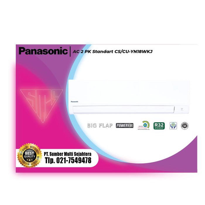 Ac Panasonic 2 Pk Standart Cs/Cu-Yn18Wkj