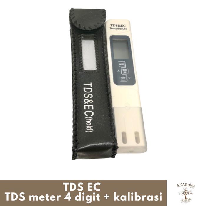 Tds Ec Ez 2 Tds Meter 4 Digit + Kalibrasi