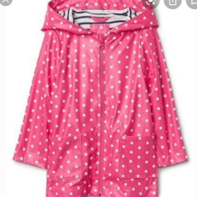jaket hujan anak perempuan gap original