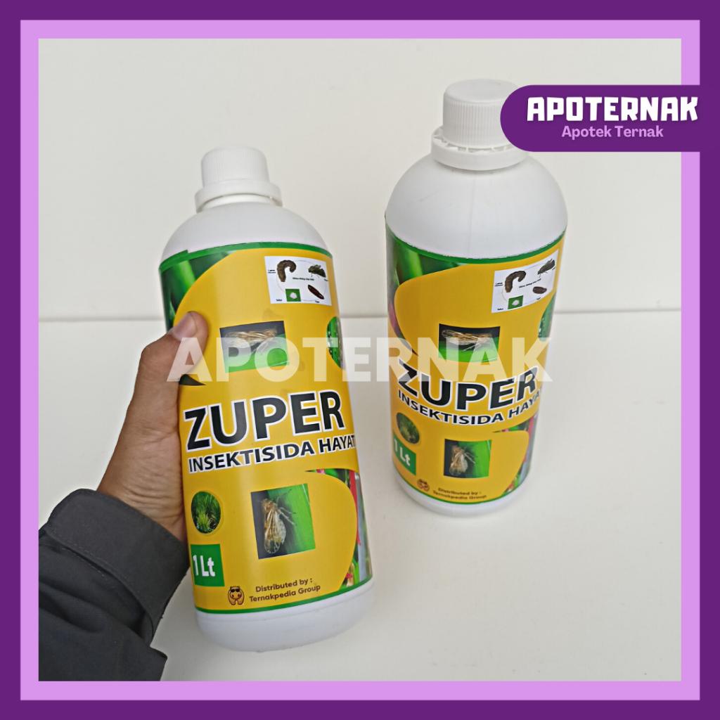 Insektisida ZUPER Cair 1 Liter | Insektisida Organik - Insektisida Hayati - Pembasmi Hama Pertanian 