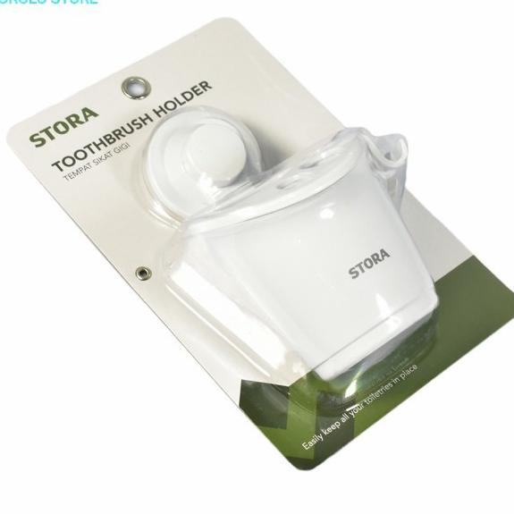 Tempat sikat gigi tempel dinding