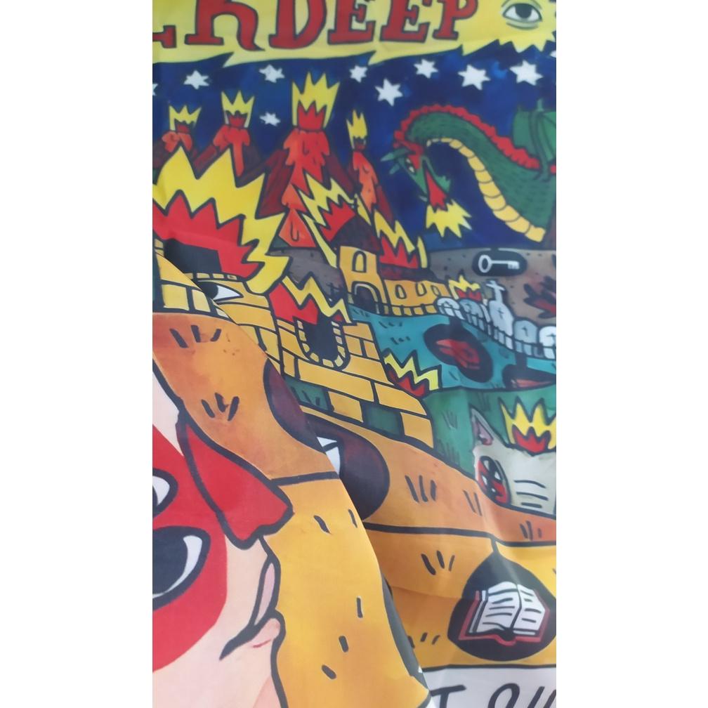 Promo Bendera/Flag/Poster Kain/Miniflag Band Neck Deep Life'S Not Out To Get You Clnm18