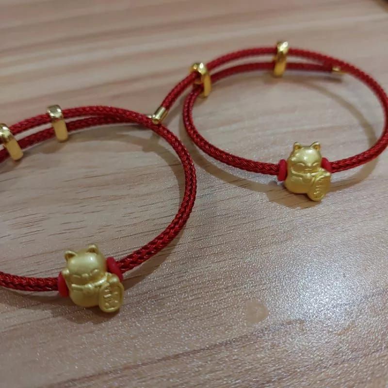 Gelang Keberuntungan Lucky Cat