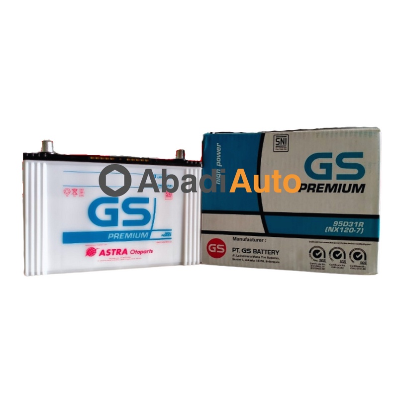 Accu Battery Gs 95D31R (95D31R) Gs
