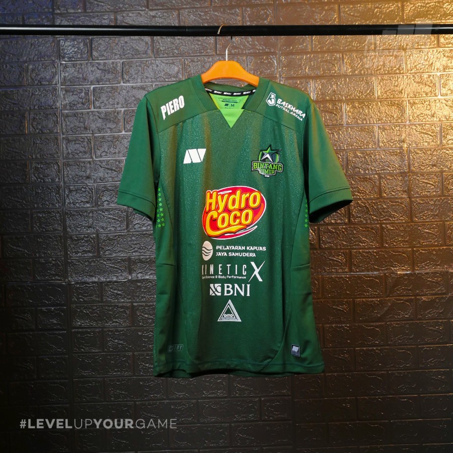 Noij Baju Jersey Futsal Bintang Timur Surabaya Bts - Green