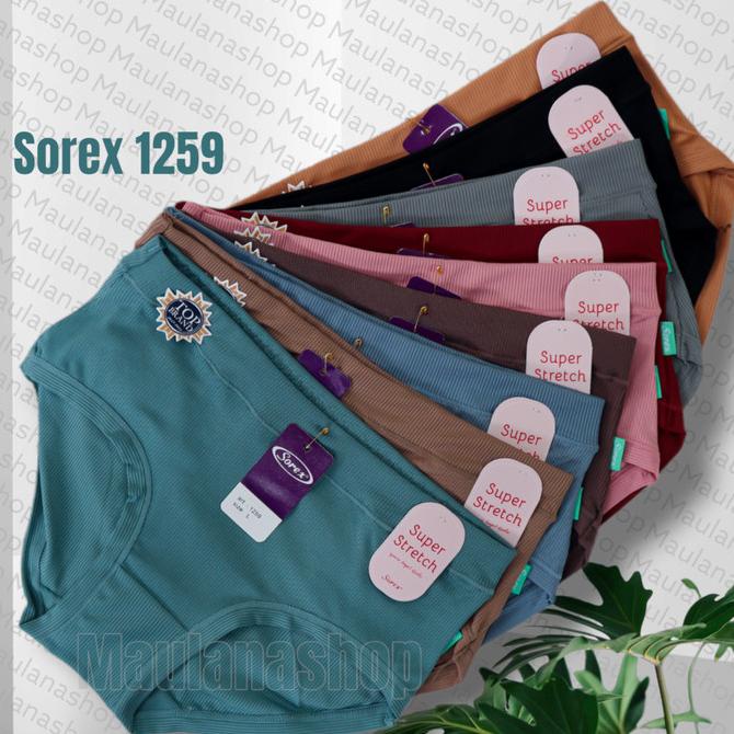 Sorex - 1 Lusin Celana Dalam WANITA Sorex 1259 Super Strech