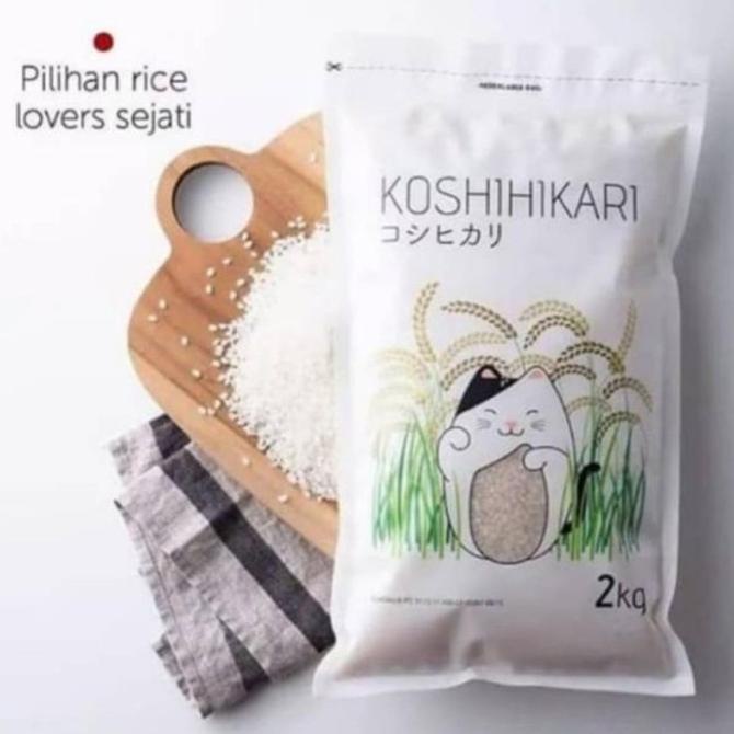 

dhe Koshihikari Beras Jepang 2 Kg Japonica Rice Japan Pulen Sushi Mpasi