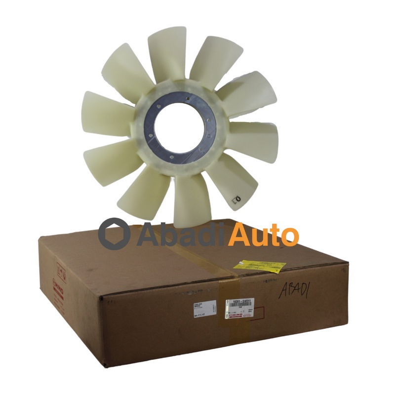 Radiator Fan Blade Hino 500 (560Mm)|Kipas Radiator (16361-Ew011) Asli