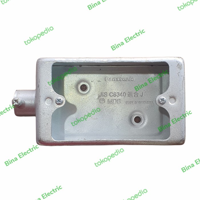 Surface Switch Box E19 1 Way Panasonic Box Switch E 19 Inbow Dus E19