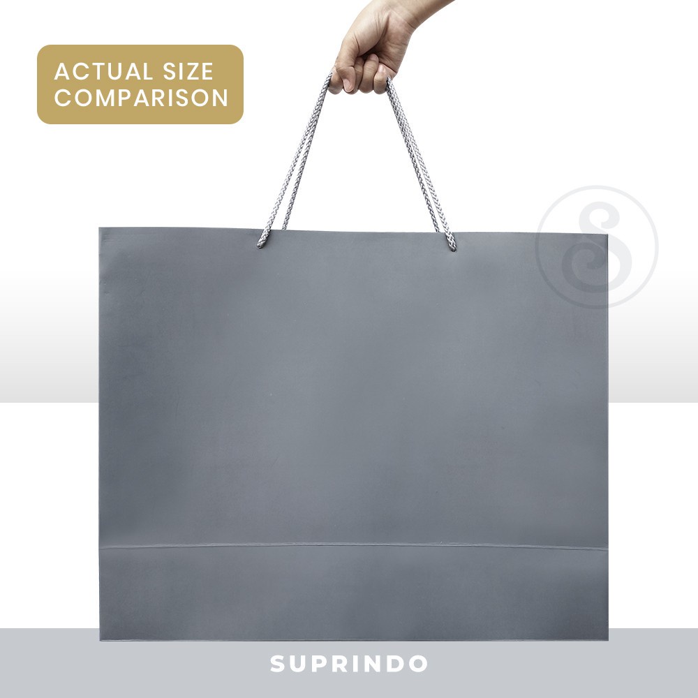 

R Bag Extra Jumbo/Kantong Kado Tebal Uk. P50 X L18 X T40 Cm