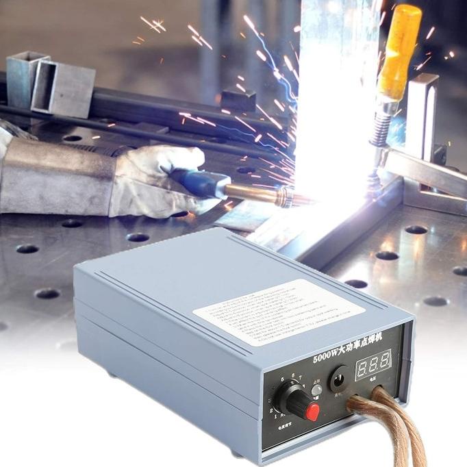 Mesin Las Spot Baterai 18650 Portabel, Perangkat Las Spot Dapat Diisi