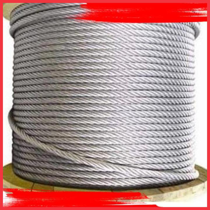 

(alin) kawat seling galvanis 8 mm/per meter